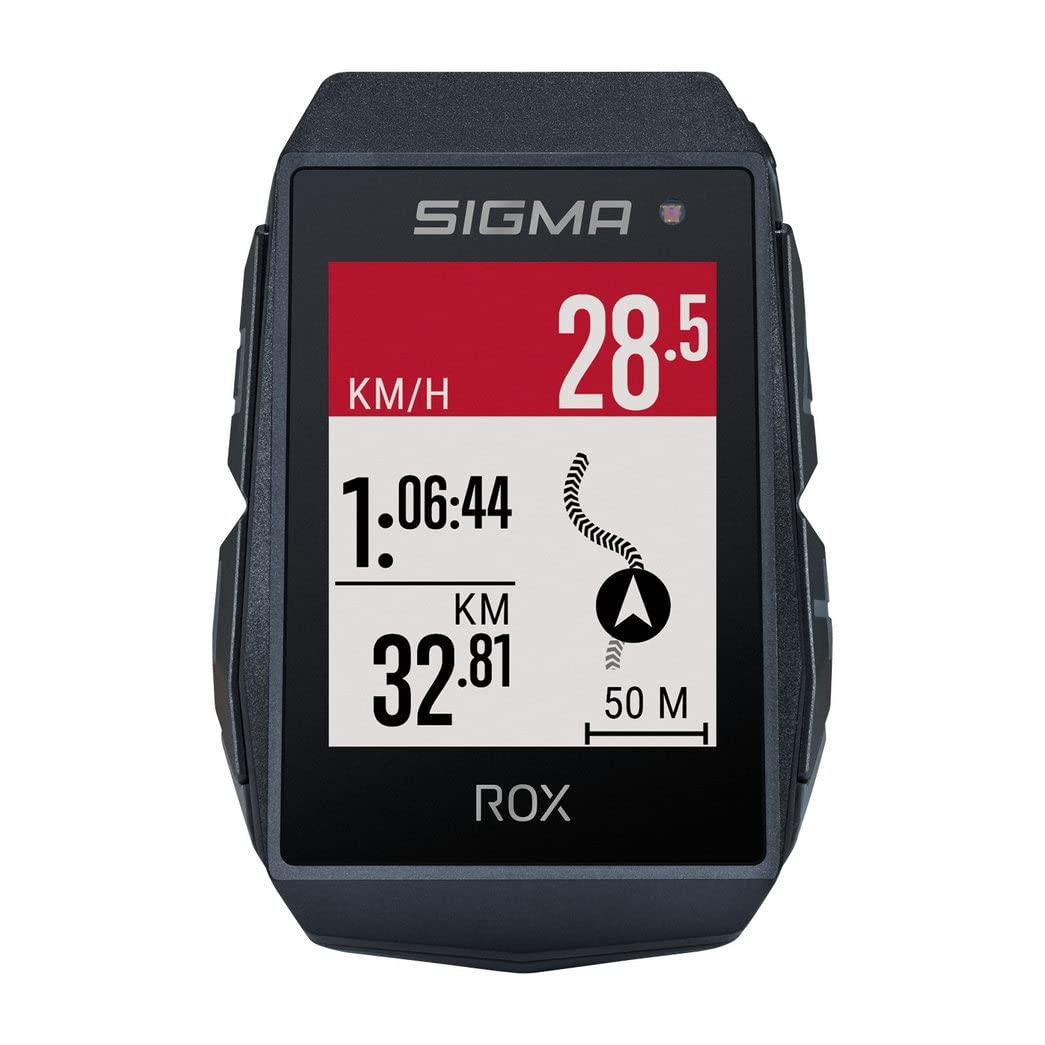 SIGMA ROX 11.1 jalgrattakompuuter GPS-ga | 150 funktsiooni – Jalgratta Navi Komoot | E-Bike valmis | Juhtmevaba rattakompuuter 1,77″ ekraaniga | GPS spidomeeter, jalgrattakompuuter, GPS jälgija jalgrattale – lisavaade