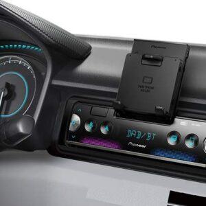 Pioneer SPH-20DAB-AN koos DAB-antenniga – 1-DIN nutiraadio RDS ja DAB+