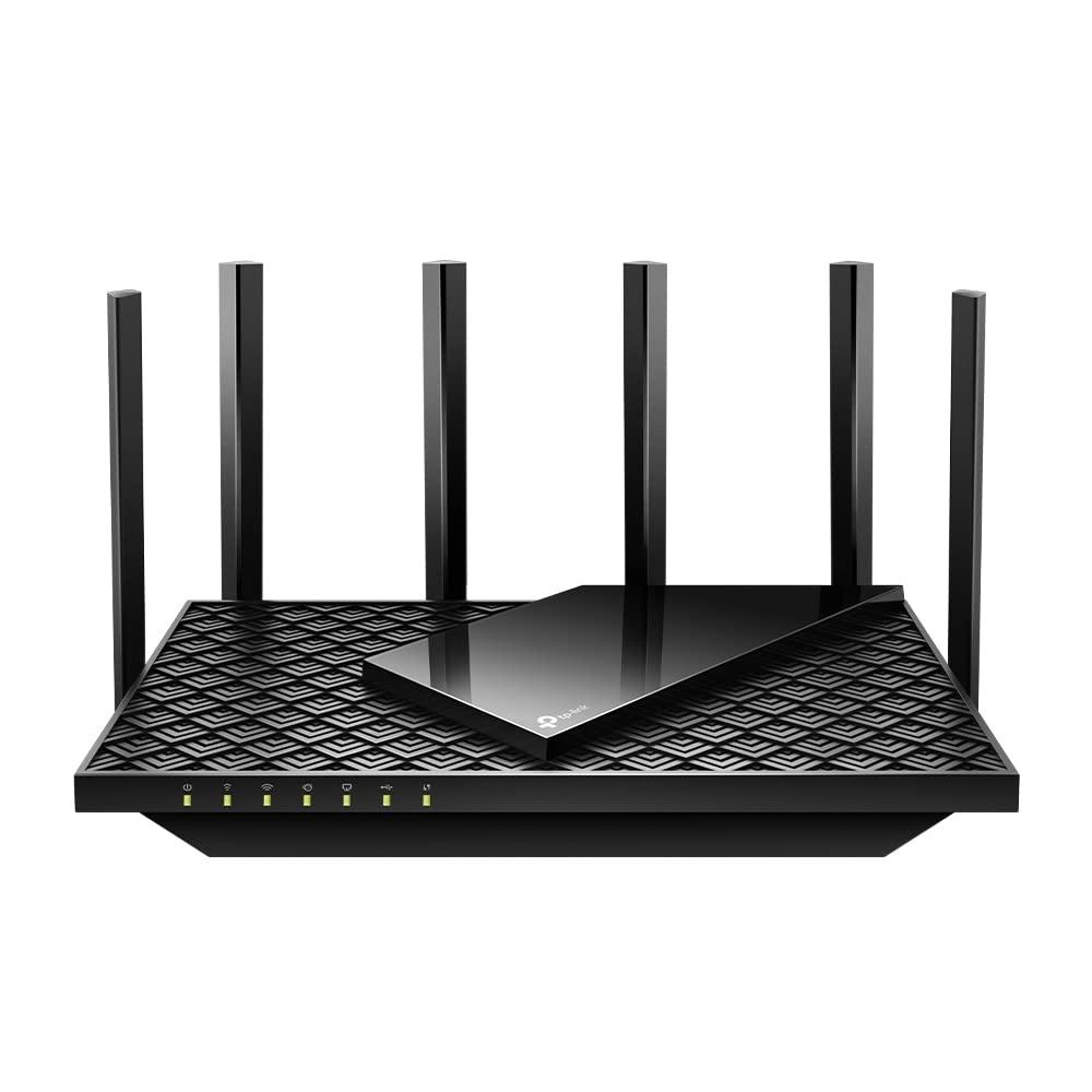 TP-Link Archer AX72 Pro AX5400 Multi-Gigabit WiFi 6 ruuter (4804 Mbit/s 5 GHz, 574 Mbit/s 2,4 GHz, 2.5 Gigabit WAN/LAN port, 1×USB 3.0 port, 160MHz ribalaius, HomeShield)