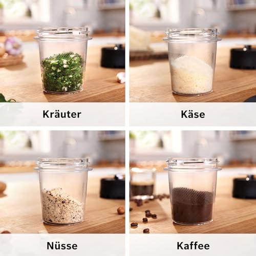 Bosch VitaPower Series 4 MMB6177S blender, roostevabast terasest terad, 1,5L ThermoSafe klaaskann, 0,6L kaasaskantav pudel, stopper, universaalne hakkija, 30 000 p/min, 1200W, hõbedane – pilt 9
