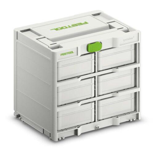 Festool Systainer³ Rack SYS3-RK/6 M 337-Set tööriistahoidik