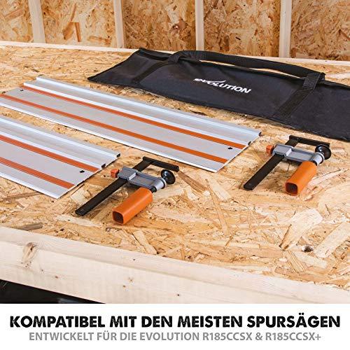 Evolution ST1400 juhtsiin ketassaele, universaalne sobivus – ühilduv Festool, Titan, Makita, Bosch, Erbauer, Metabo ja Scheppach saagidega, 1400 mm – pilt 11