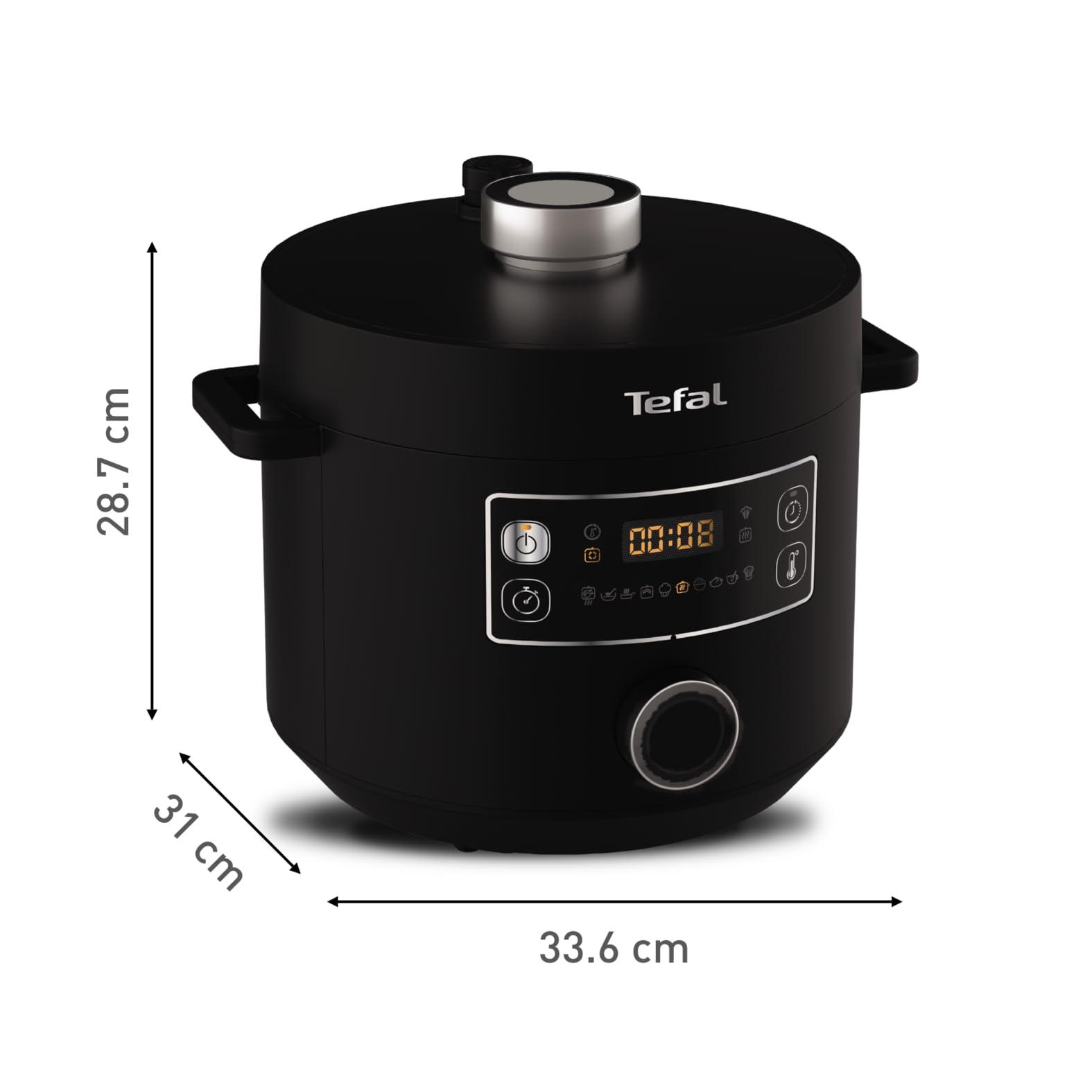 Tefal CY7548 Turbo Cuisine Multikeetja, 1000W, plastik, 5 liitrit, must – pilt 8