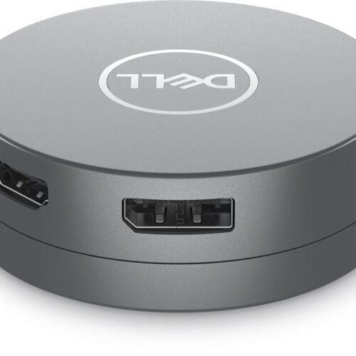 Dell DA305 mobiilne adapter dokkimisjaam 2xUSB 3.1/HDMI/VGA/DisplayPort/USB-C/Ethernet passiivne hall