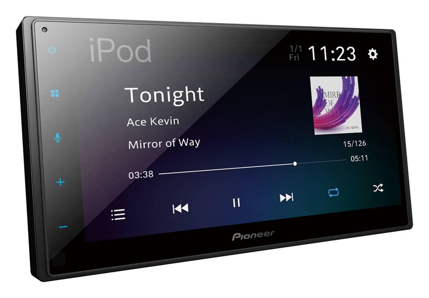Pioneer SPH-DA360DAB – 2DIN meedia vastuvõtja, 6,8″ mahtuvuslik puuteekraan, Wi-Fi, Apple CarPlay, Android Auto ja DAB+