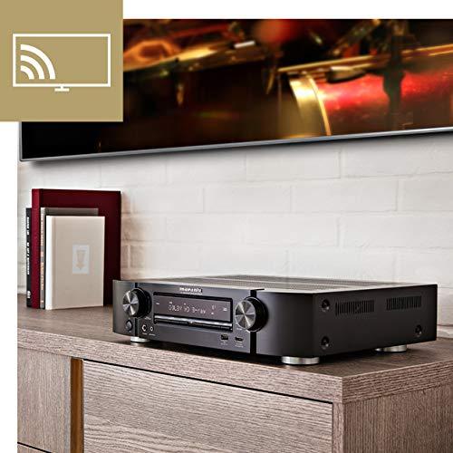 Marantz NR1510 5.2-kanaliline AV-vastuvõtja, HiFi võimendi, 50W, 4K, Dolby Audio, HEOS, 6 HDMI-sisendit, Bluetooth, WiFi – Must – pilt 12