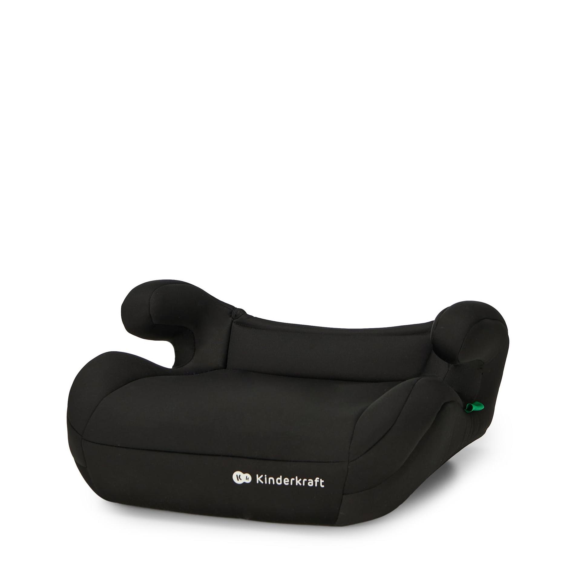 Kinderkraft I-SPARK i-Size turvatool, grupp 2/3, 100-150 cm, 3,5-12 aastat, 15-36 kg, kerge (4,5 kg), 3-punkti turvavöö, külgkaitse, must – pilt 9