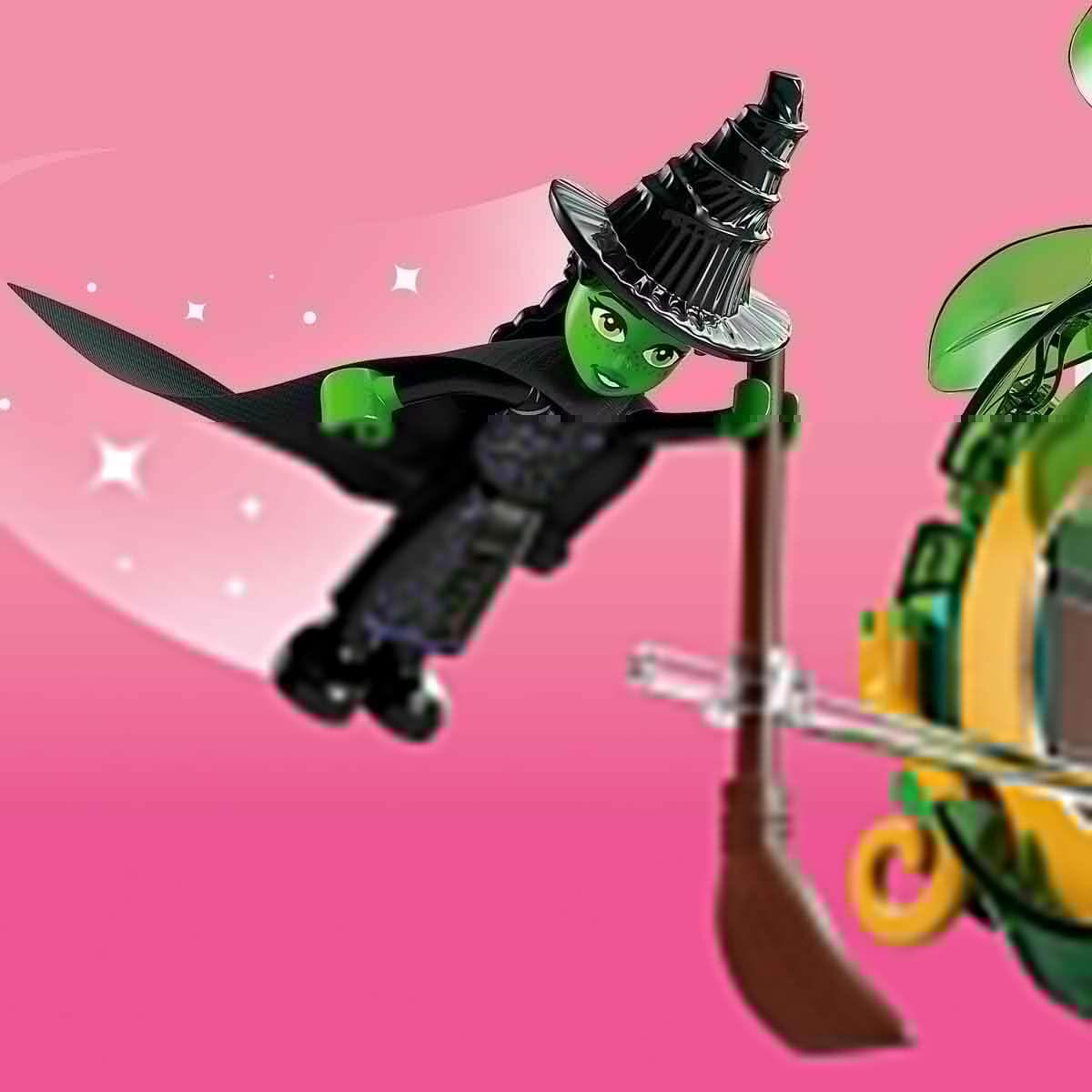 LEGO Wicked Tere Tulemast Smaragdlinnas – Mängukomplekt torniga, Glinda ja Elphaba mini-nukkudega, kingitus filmi fännidele ning tüdrukutele ja poistele alates 9. eluaastast, kes armastavad nukumaju 75684 – detailne vaade