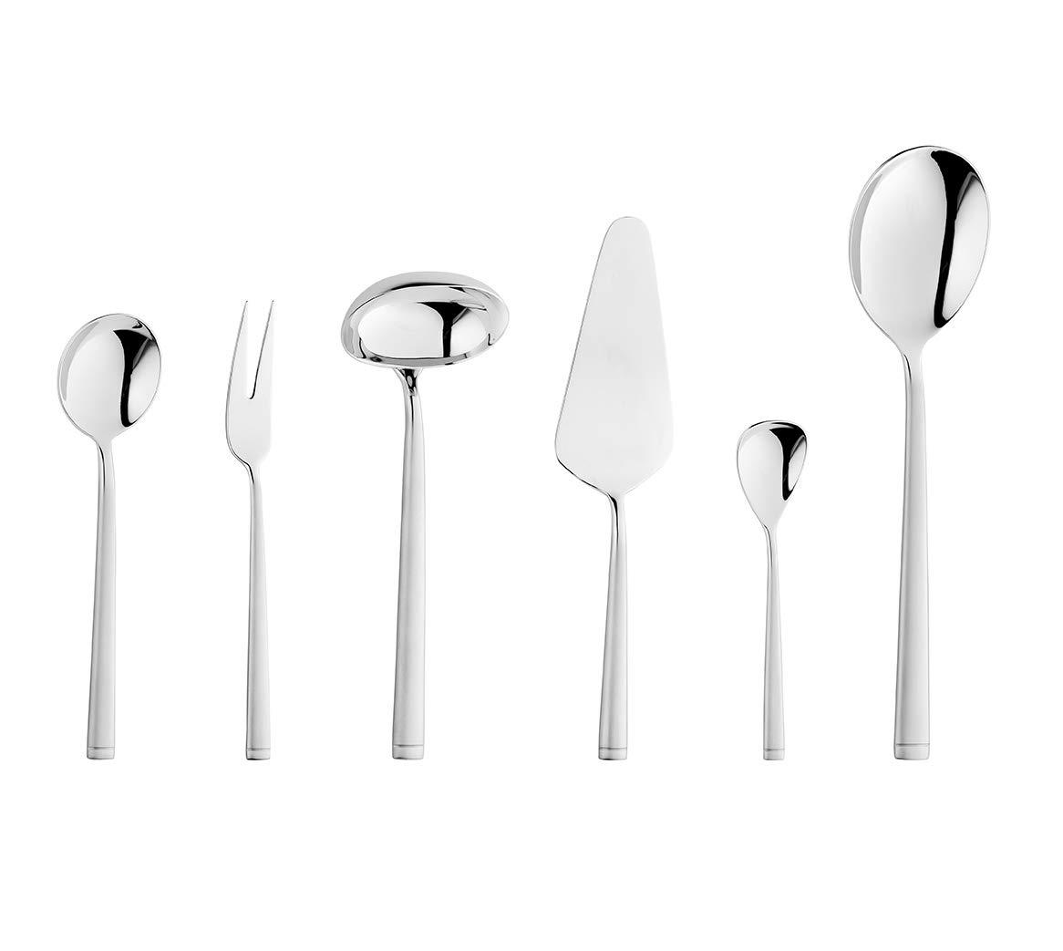 ZWILLING Senses söögiriistade komplekt, 68-osaline, 12 inimesele, 18/10 roostevaba teras, kvaliteetne tera teras, matt, hõbedane – pakend ja tarvikud