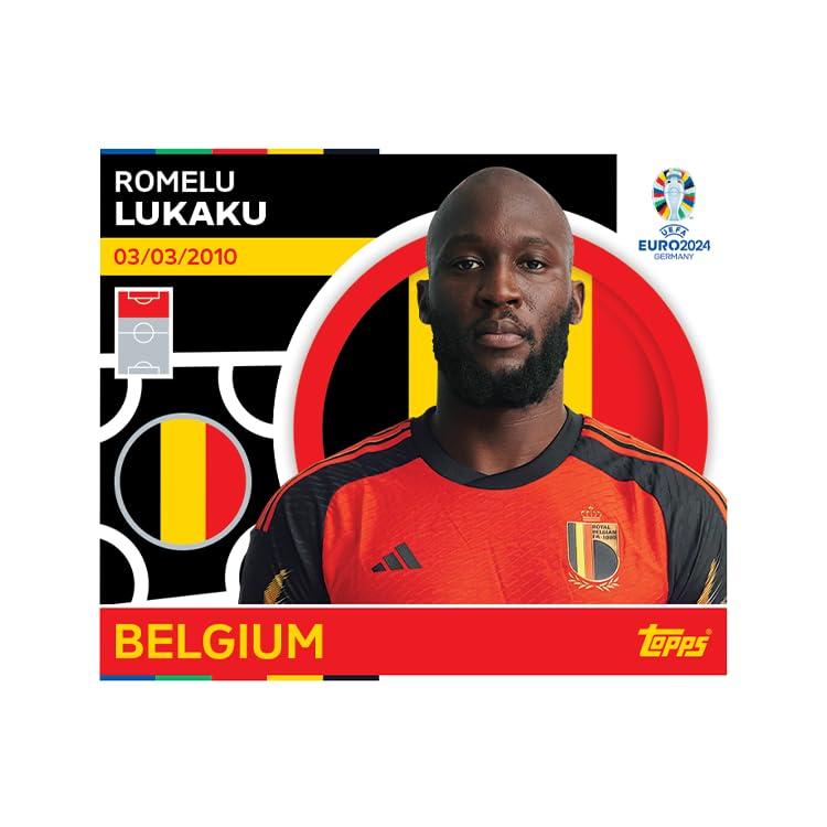 Topps Ametlik EURO 2024 Kleepsukollektsioon – Täiskarp (100 pakki) 6 kleepsu paki kohta (600 kleepsu) – pilt 7