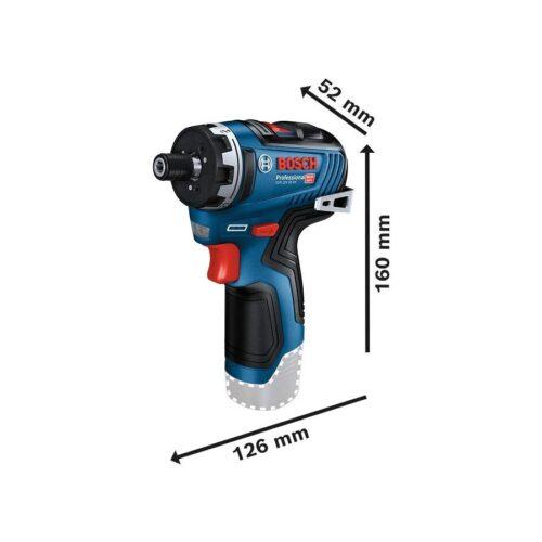Bosch Professional 12V süsteemi akuga trell-kruvikeeraja GSR 12V-35 HX (ilma aku/laadijata)