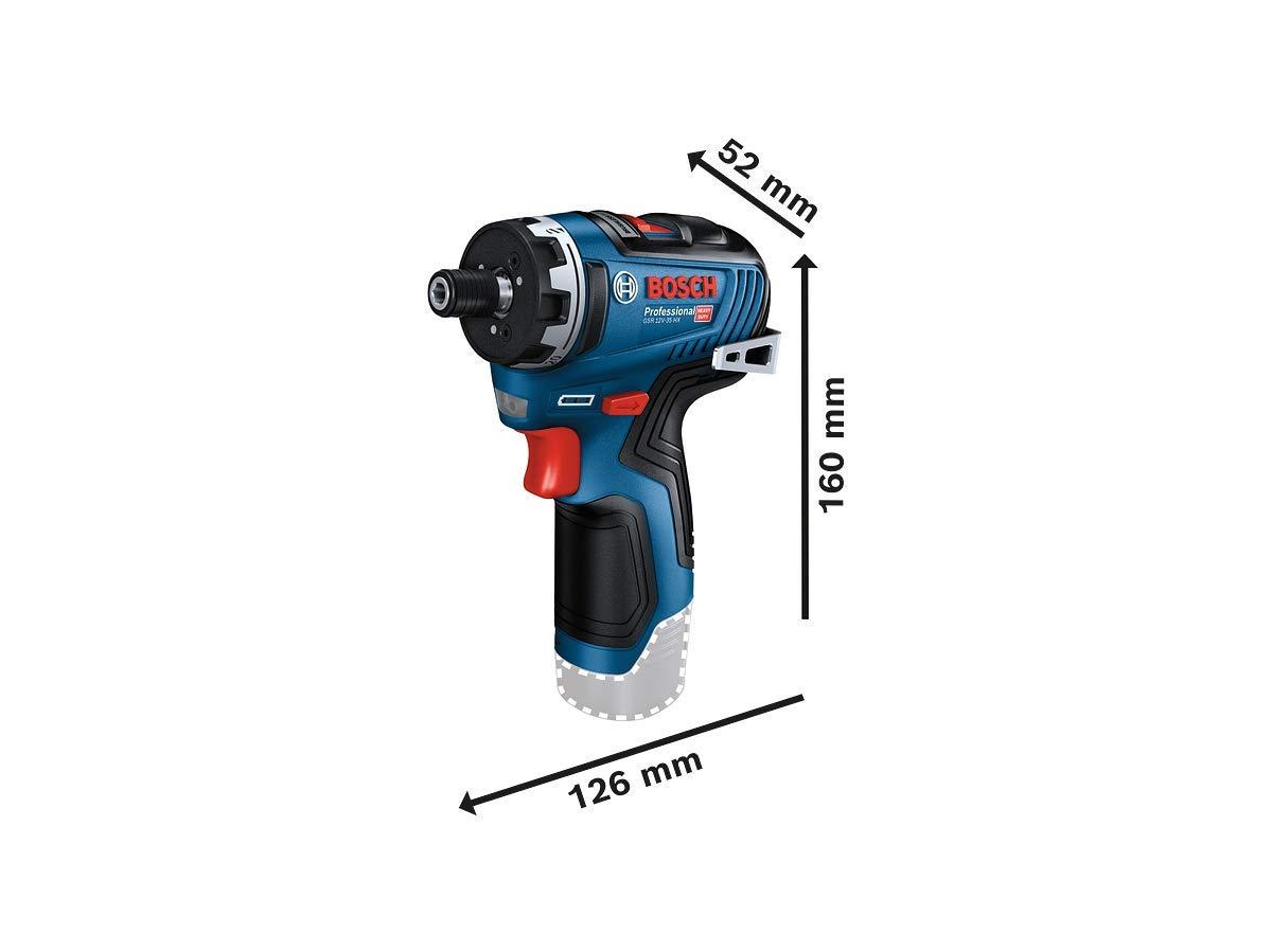 Bosch Professional 12V süsteemi akuga trell-kruvikeeraja GSR 12V-35 HX (ilma aku/laadijata)