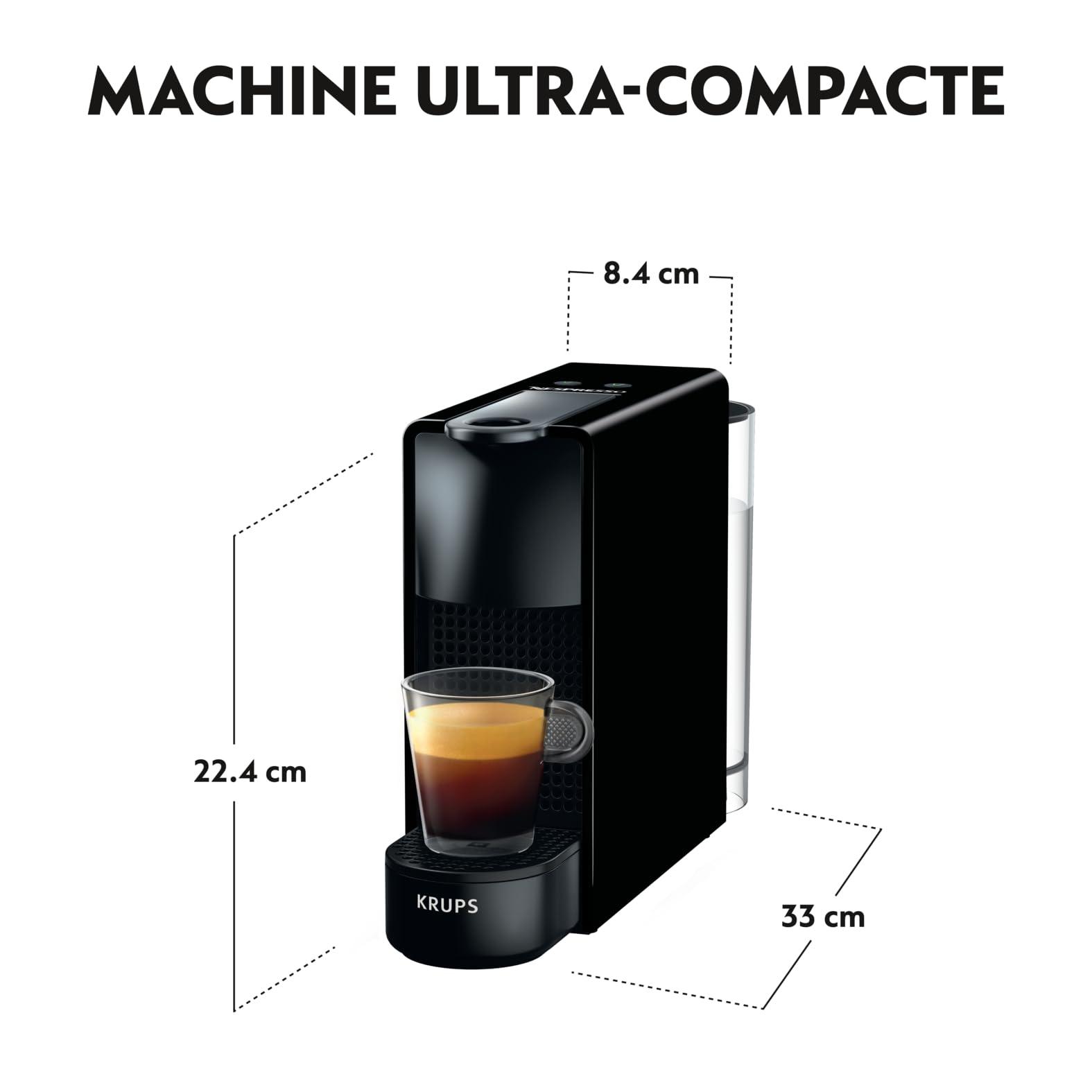 Nespresso Krups kohvimasin Essenza Mini must kapselkohvimasin YY2910FD – kasutusnäide