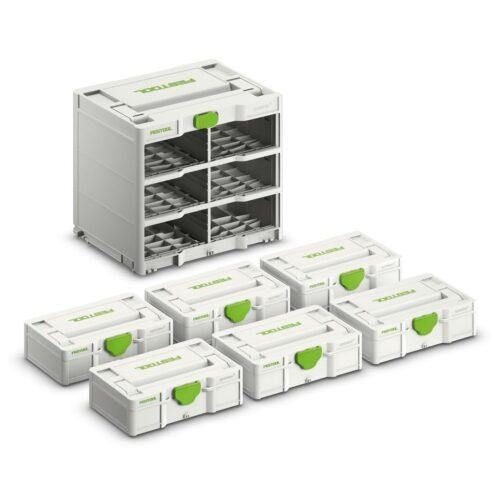 Festool Systainer³ Rack SYS3-RK/6 M 337-Set tööriistahoidik