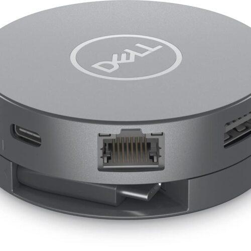 Dell DA305 mobiilne adapter dokkimisjaam 2xUSB 3.1/HDMI/VGA/DisplayPort/USB-C/Ethernet passiivne hall