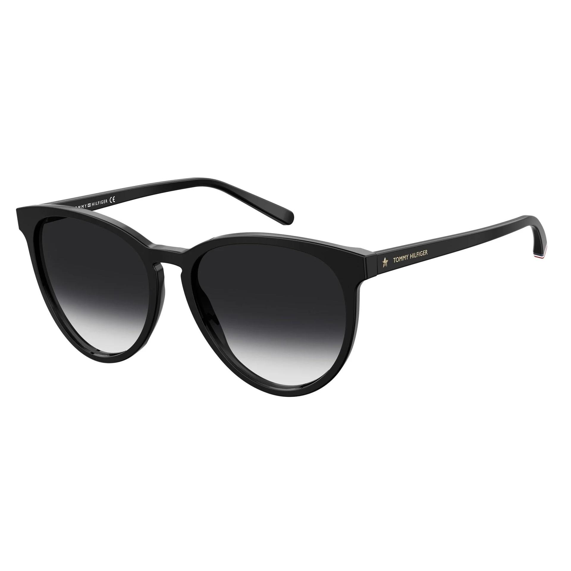 Tommy Hilfiger Päikeseprillid TH 1724/S MUST/HALL VARJUNDIGA 56/17/140 Naisteprillid