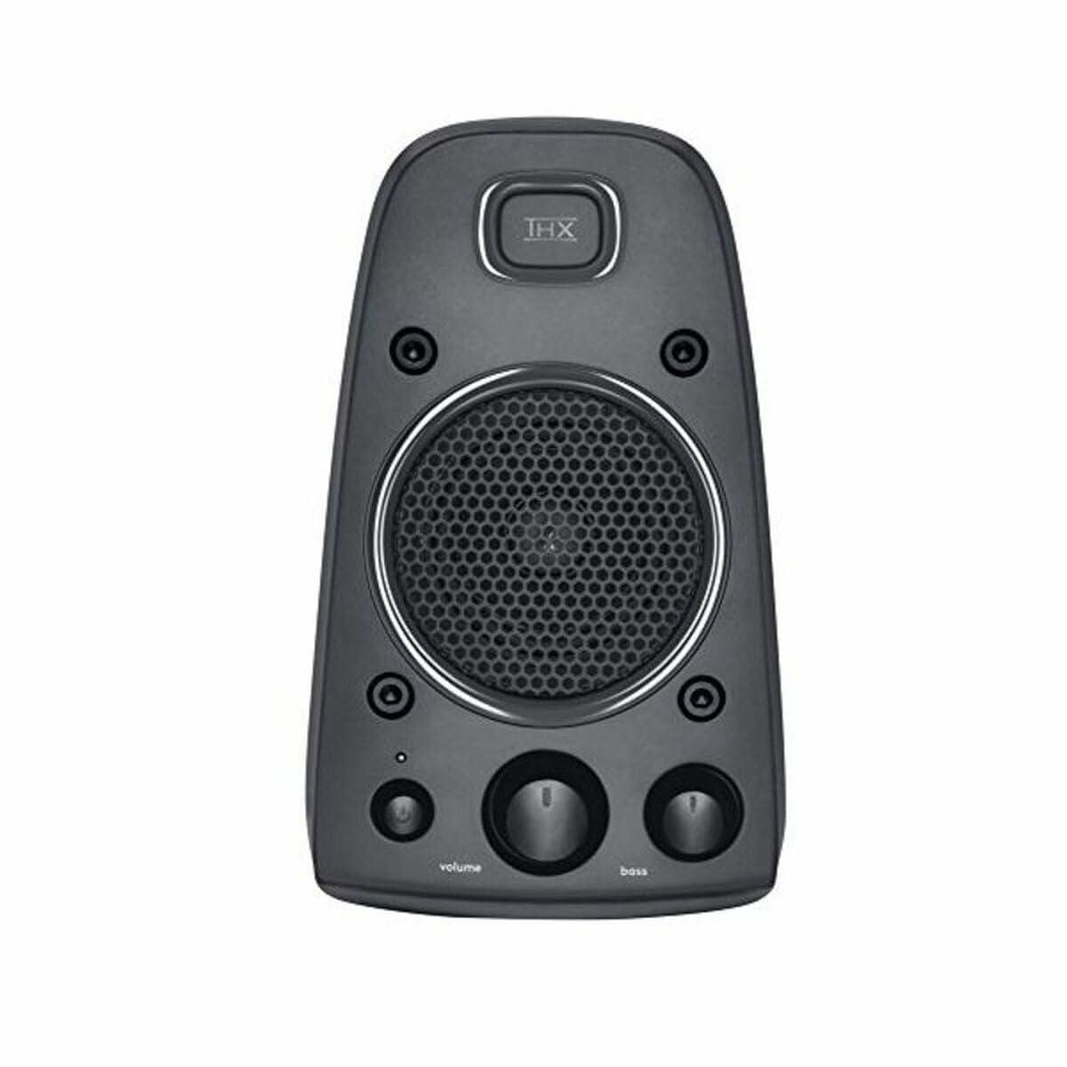 Logitech Z625 2.1 Kõlarisüsteem Subwooferiga, THX-sertifikaat, 400 W tippvõimsus, 3,5 mm sisend, RCA & Optiline Sisend, EL pistik, PC/TV/Tablet/PS4/Xbox/Wii – Must – pilt 9