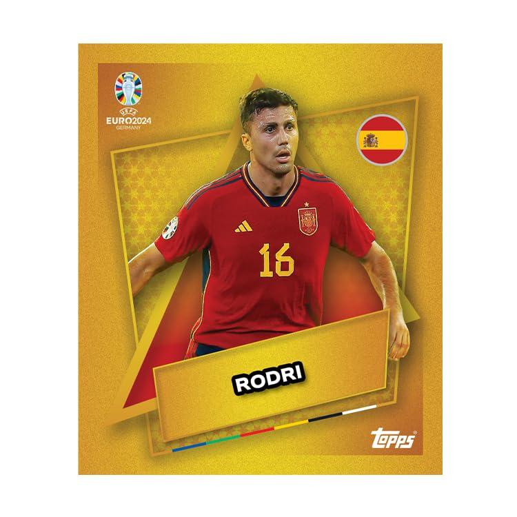 Topps Ametlik EURO 2024 Kleepsukollektsioon – Täiskarp (100 pakki) 6 kleepsu paki kohta (600 kleepsu) – pilt 6