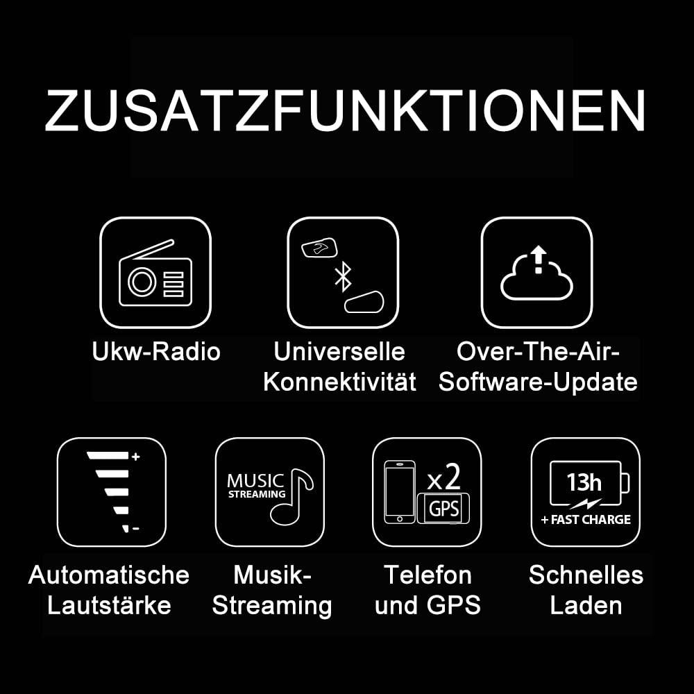 CARDO tasuta mootorratta Bluetooth-intercom Freecom 2X Solo – pilt 6