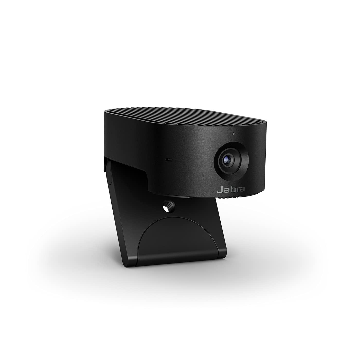 Jabra PanaCast 20 4K videokonverentsikaamera – paindlik isiklik Plug-and-Play veebikaamera tehisintellektiga 4K Ultra-HD, nutika suumi ja valgustuse optimeerimisega