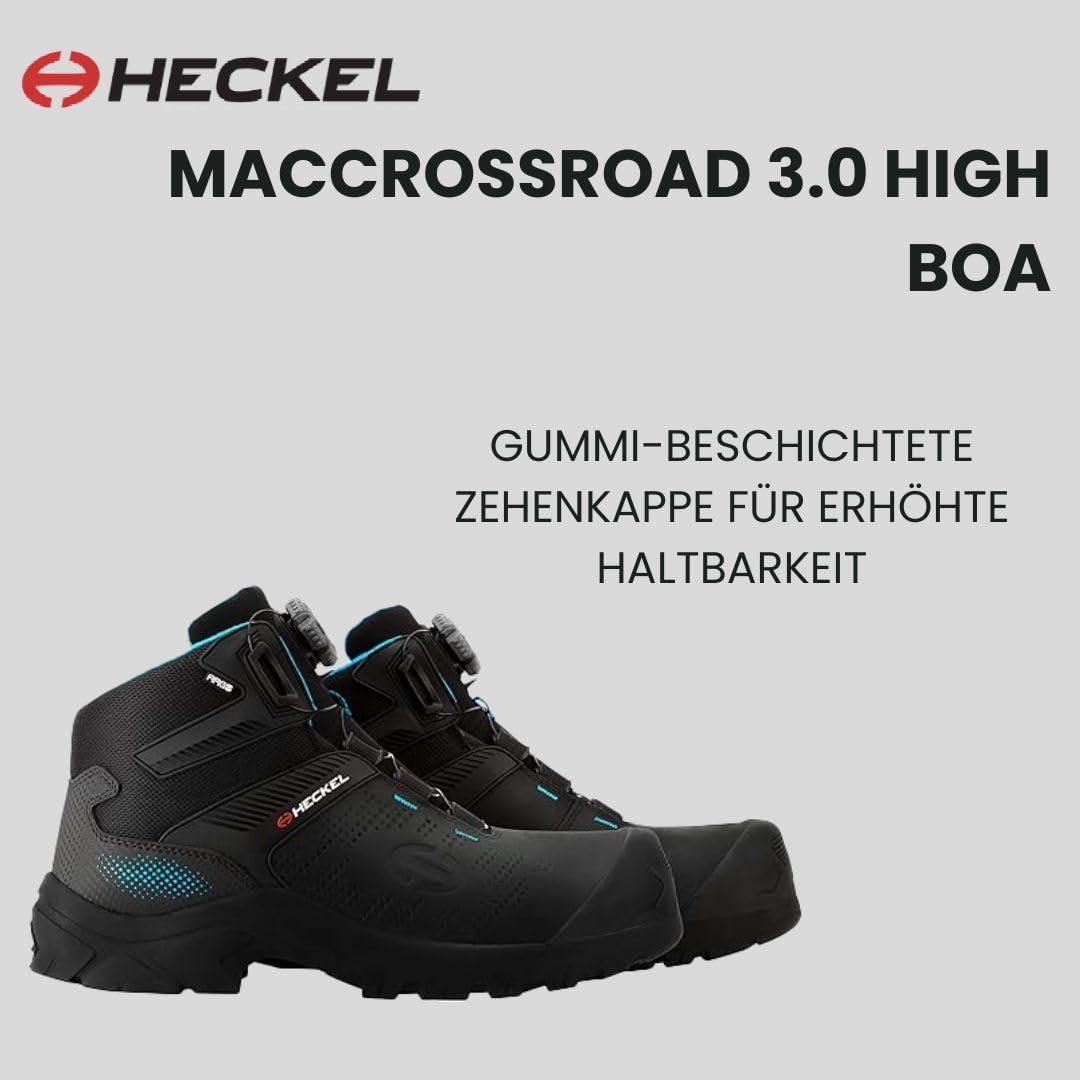 Heckel MACCROSSROAD 3.0 turvasaapad – BOA-kinnitus – Must – Suurus 43 – lisavaade