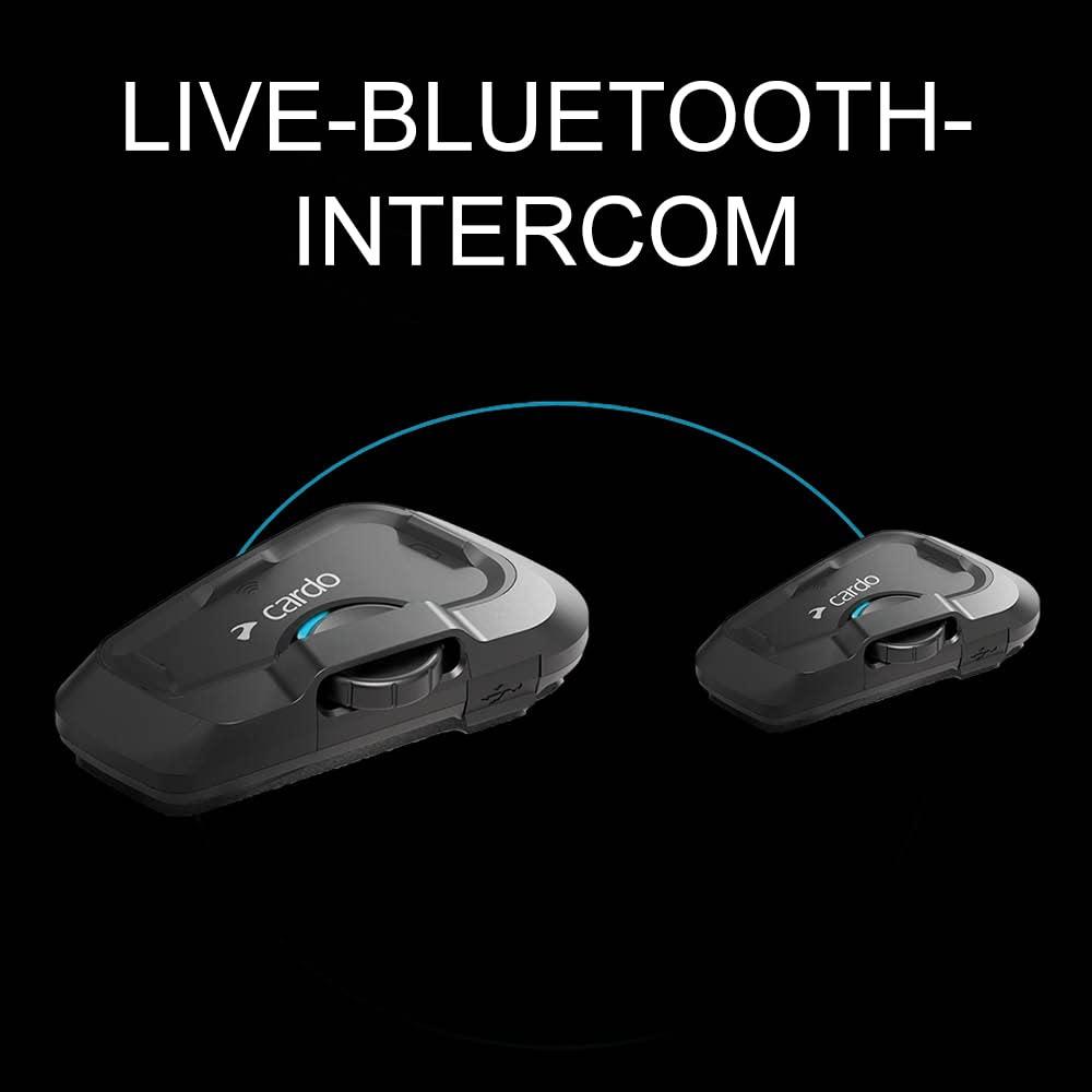 CARDO tasuta mootorratta Bluetooth-intercom Freecom 2X Solo – pakend ja tarvikud