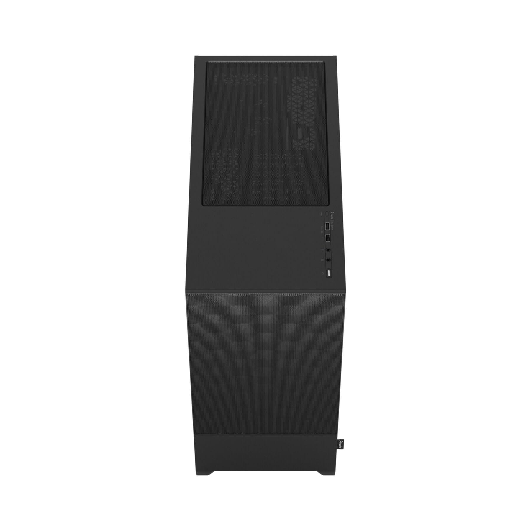 Fractal Design Pop Air Black – Karastatud Klaas – Kärgstruktuuriga Mesh Eespaneel – TG Külgpaneel – Kolm 120 mm Aspect 12 Ventilaatorit – ATX Kõrge Õhuvooluga Mänguarvuti Korpus – pilt 6