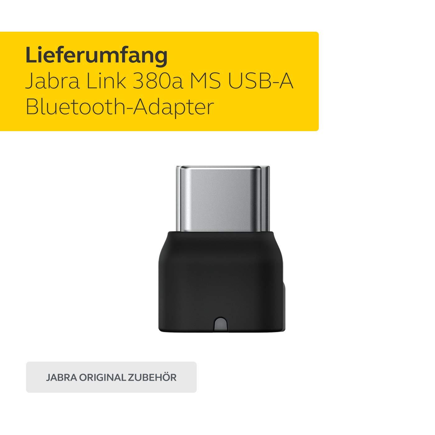 Jabra Bluetooth Adapter/Dongle ‘Link 380a MS’ USB-A, Must – kasutusnäide