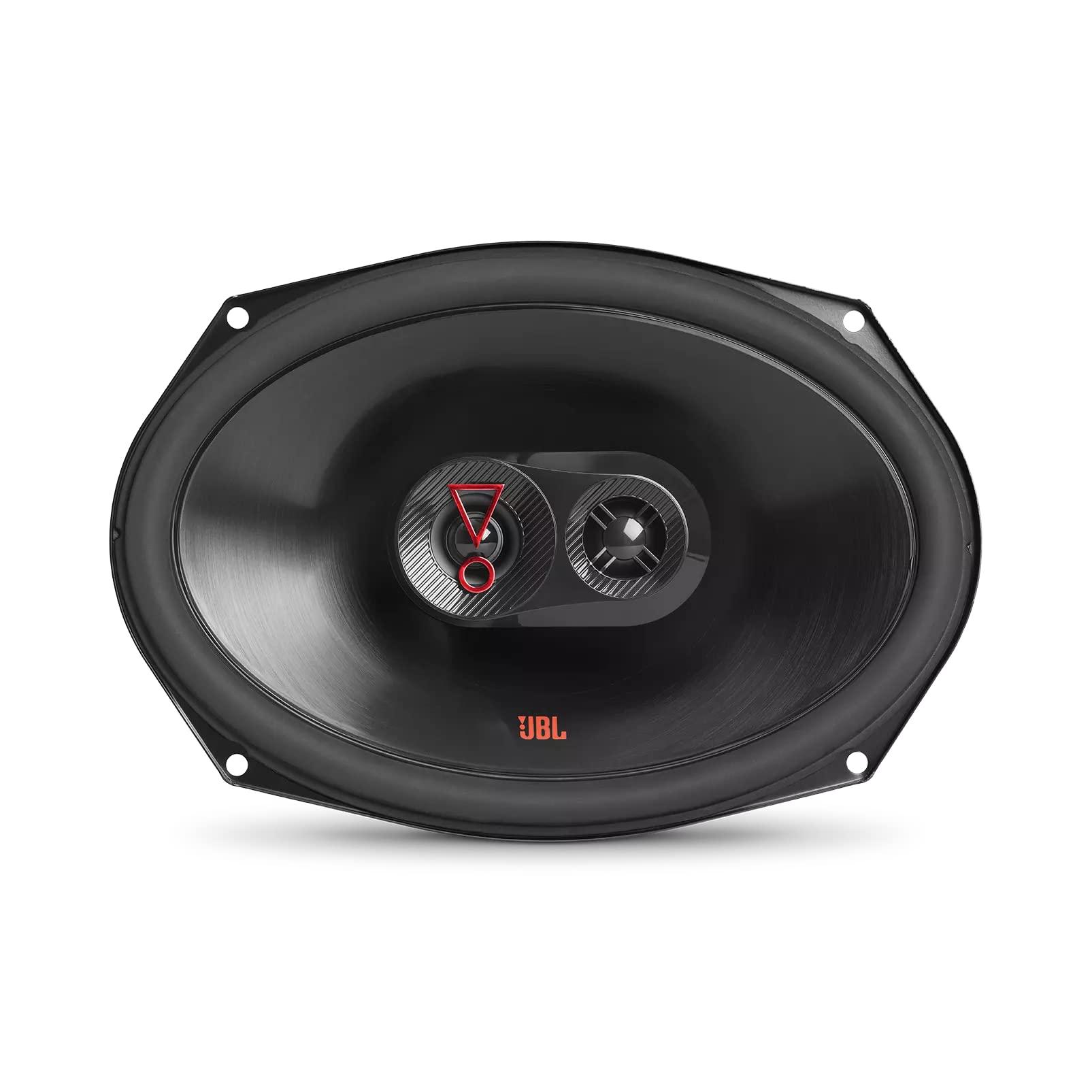 JBL Stage3 9637F 3-suunaline auto kõlarikomplekt Harman Kardonilt ilma võreta – 375W ovaalsed autokõlarid – 6″ x 9″ (152 mm x 230 mm) – detailne vaade