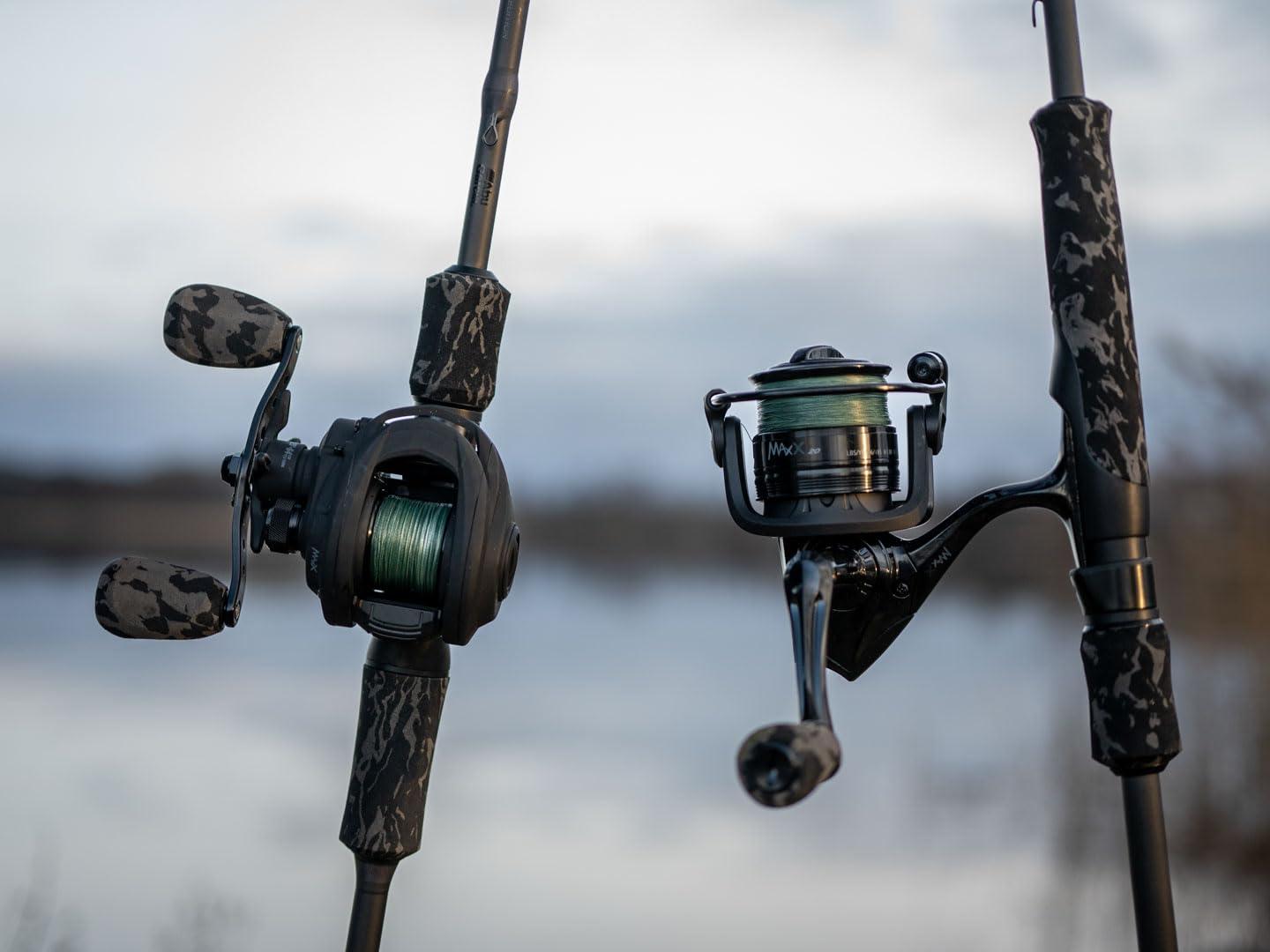 Abu Garcia Unisex-Täiskasvanute MAX X Casting Kalapüügikomplekt, Must, 1,98 m – pilt 6