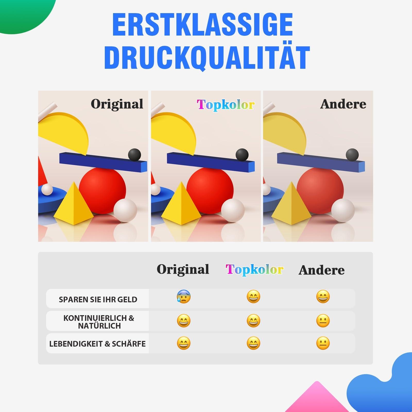 Topkolor 963XL Ühilduvad HP 963 XL tindikassetid HP OfficeJet Pro 9012e 9022e 9010e 9015e 9014e 9010 9012 9020 9014 9018 9019 9022 9020e 9025e 9016e printeritele (Must, Tsüaan, Magenta, Kollane) – pilt 8