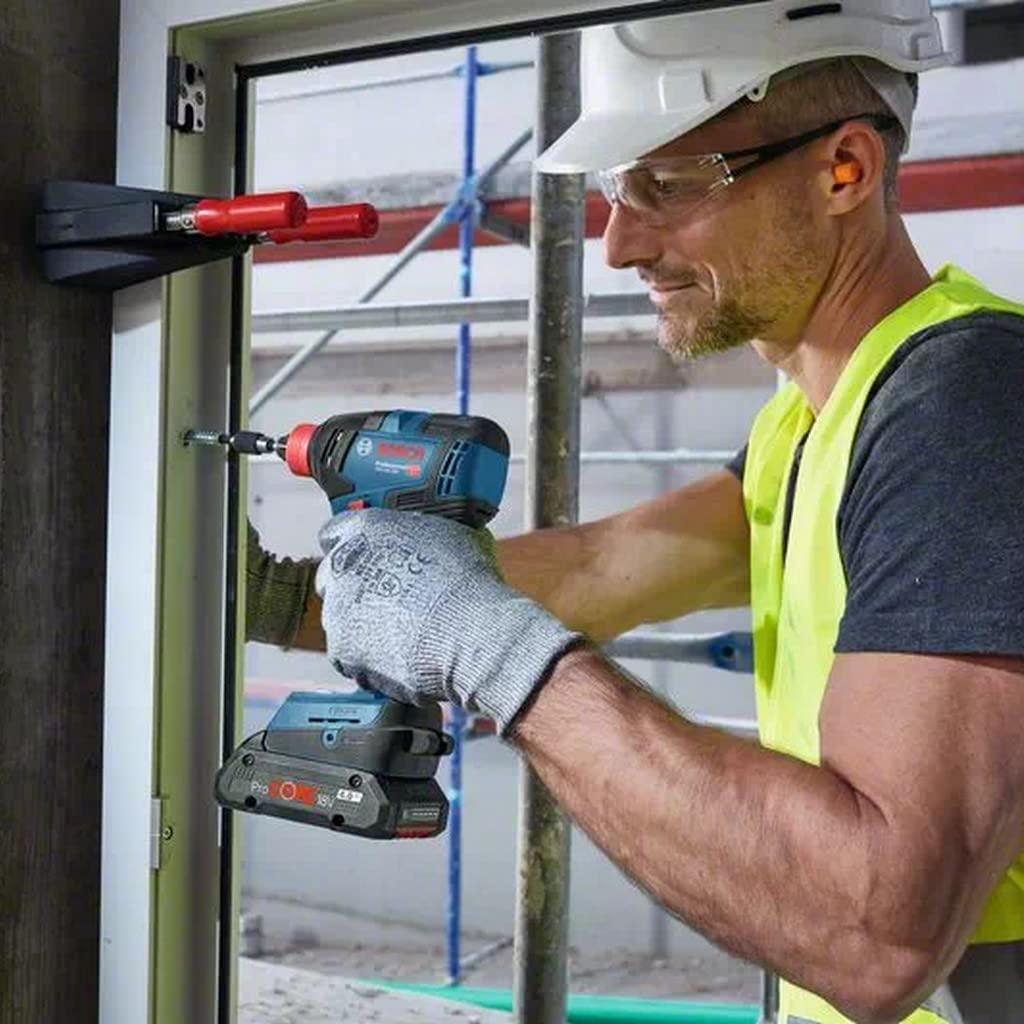 Bosch Professional 18V süsteemi akutrell-mutrikeeraja GDX 18V-200 (maks. pöördemoment 200 Nm, sisaldab L-BOXX-i, ilma aku ja laadijata) – kasutusnäide