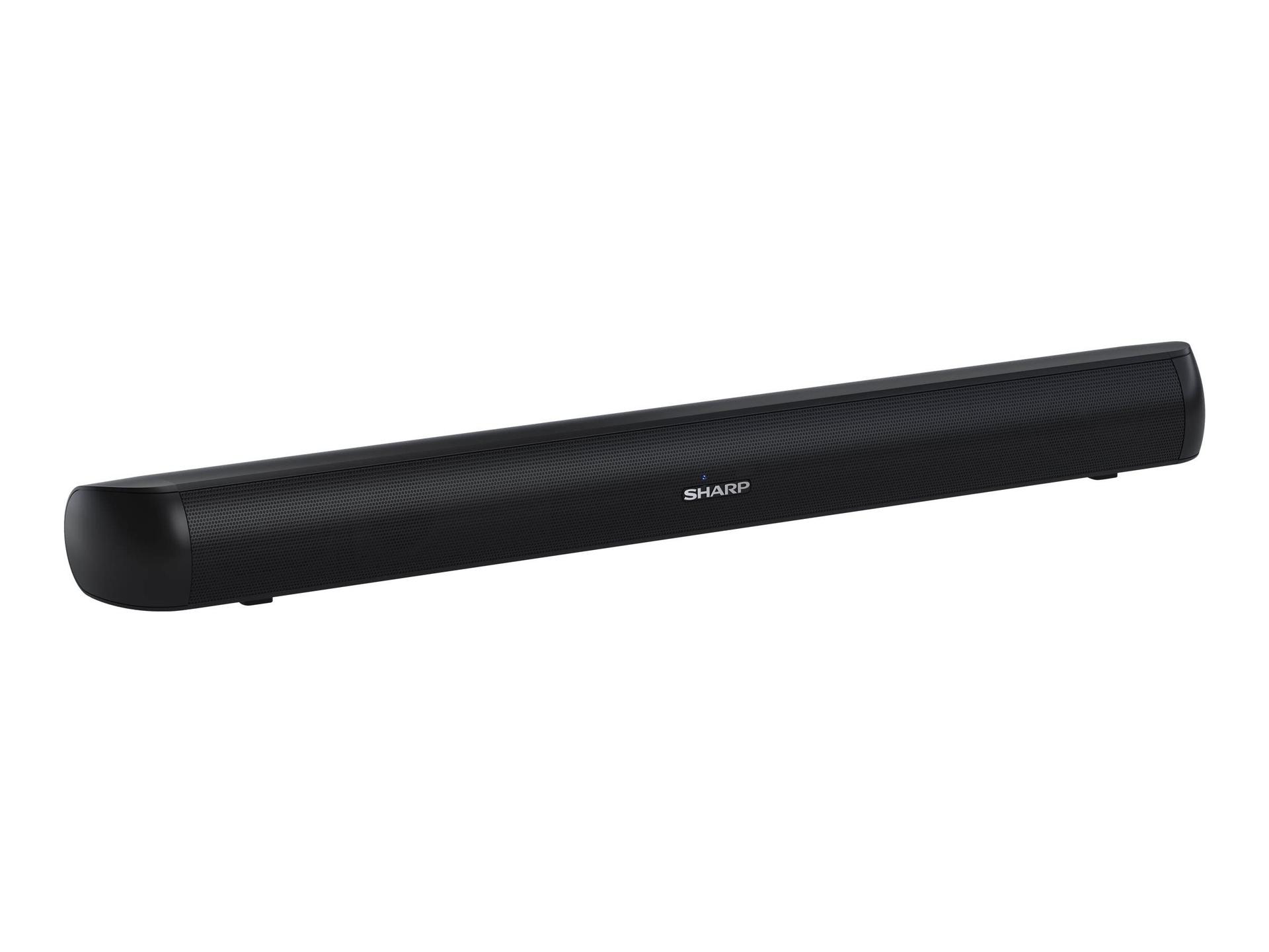 SHARP HTSB107 2.0 heliriba 90W (USB, Bluetooth, HDMI, Optiline, AUX-In 3,5 mm, Laius: 65 cm), must – pilt 6