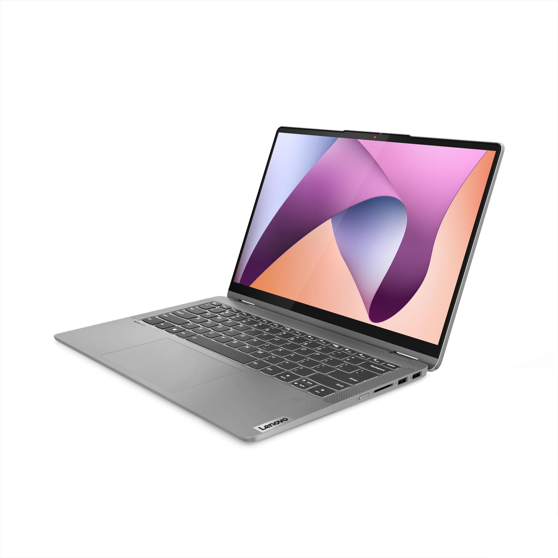 Lenovo IdeaPad Flex Convertible 5 sülearvuti | 14″ WUXGA ekraan | AMD Ryzen 7 7730U | 16GB RAM | 512GB SSD | AMD Radeon graafika | Windows 11 Home | QWERTZ | hall | 3 kuud Premium Care – kasutusnäide