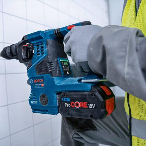Bosch Professional 18V Aku Puurvasar GBH 18V-28 CF (lisakäepide