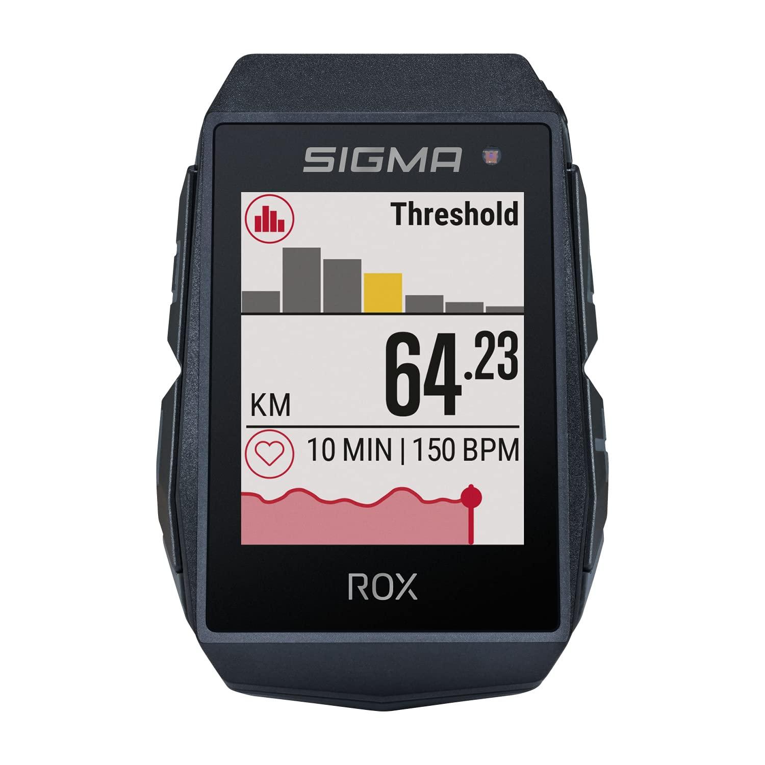 SIGMA ROX 11.1 jalgrattakompuuter GPS-ga | 150 funktsiooni – Jalgratta Navi Komoot | E-Bike valmis | Juhtmevaba rattakompuuter 1,77″ ekraaniga | GPS spidomeeter, jalgrattakompuuter, GPS jälgija jalgrattale – pilt 6