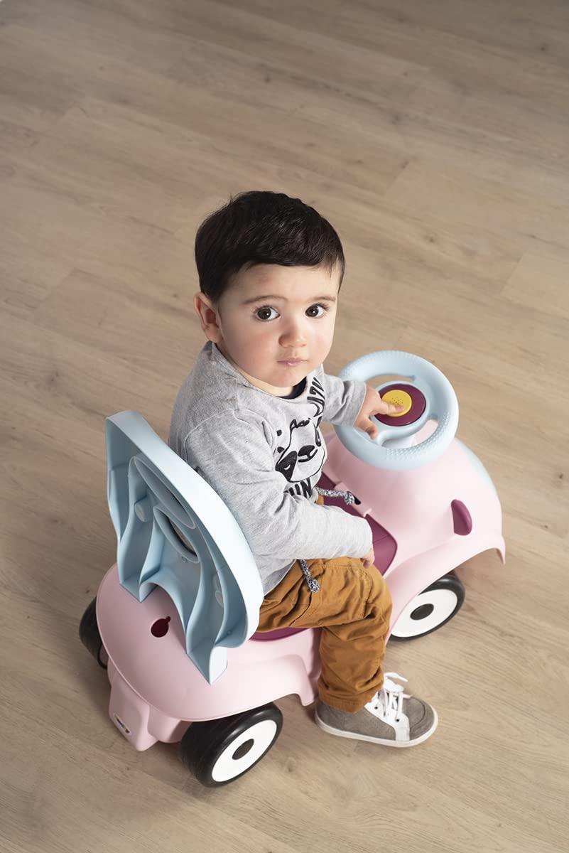 Smoby – Maestro Balade Rose – Mugav liikumisauto 3 kasutusfunktsiooniga: lükatav jalutuskäru, kõndimisabi ja tõukeauto, lastele alates 6. elukuust – pilt 9