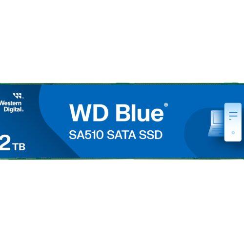 WD Blue SA510 SATA SSD 2 TB M.2 2280 (Lugemiskiirus kuni 560 MB/s