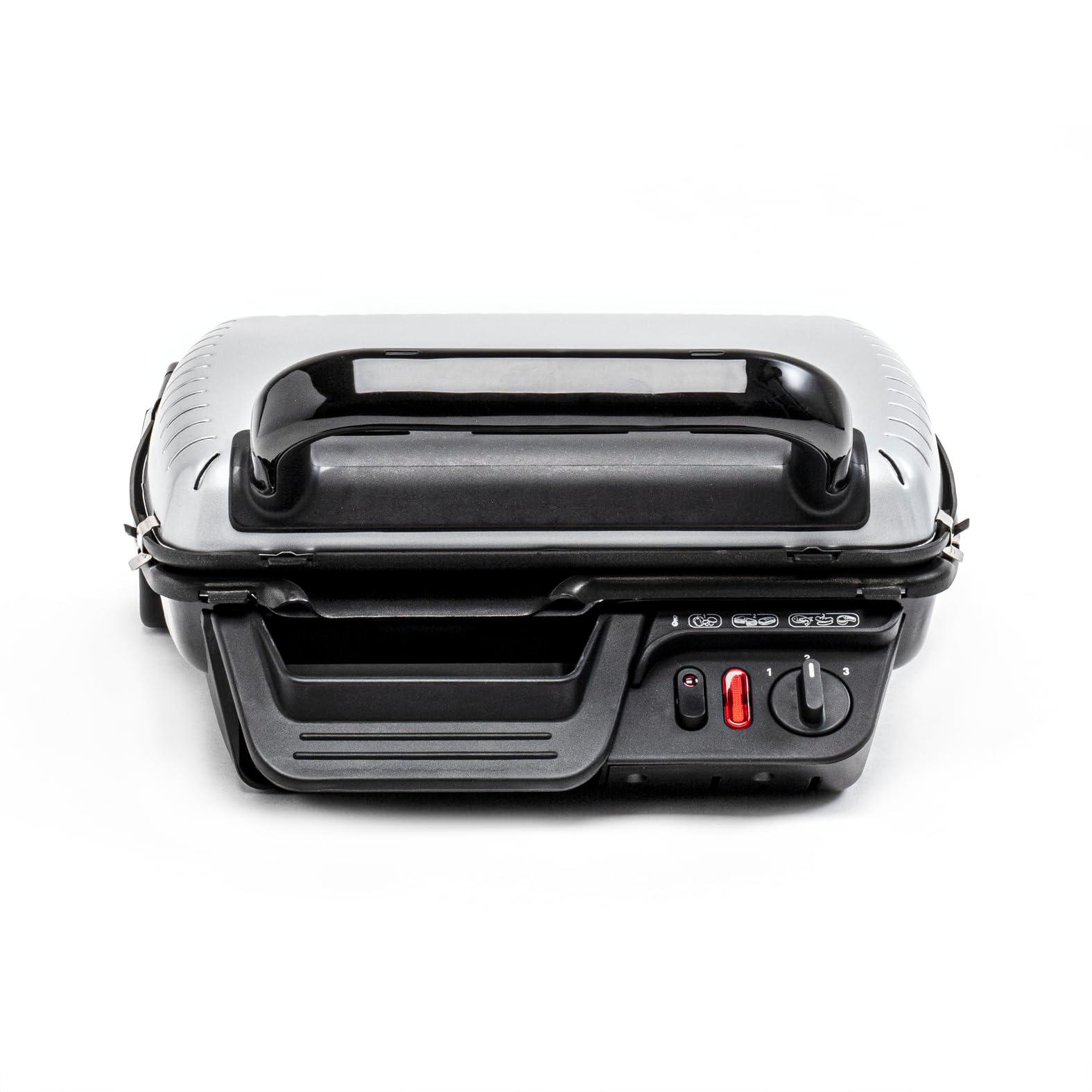 Tefal Kontaktgrill 2in1 GC3050 | Paninigrill | Avatav lauale BBQ grill | Reguleeritav termostaat | Kleepumiskindel kate | 2000W | 38,3x21x38,8cm