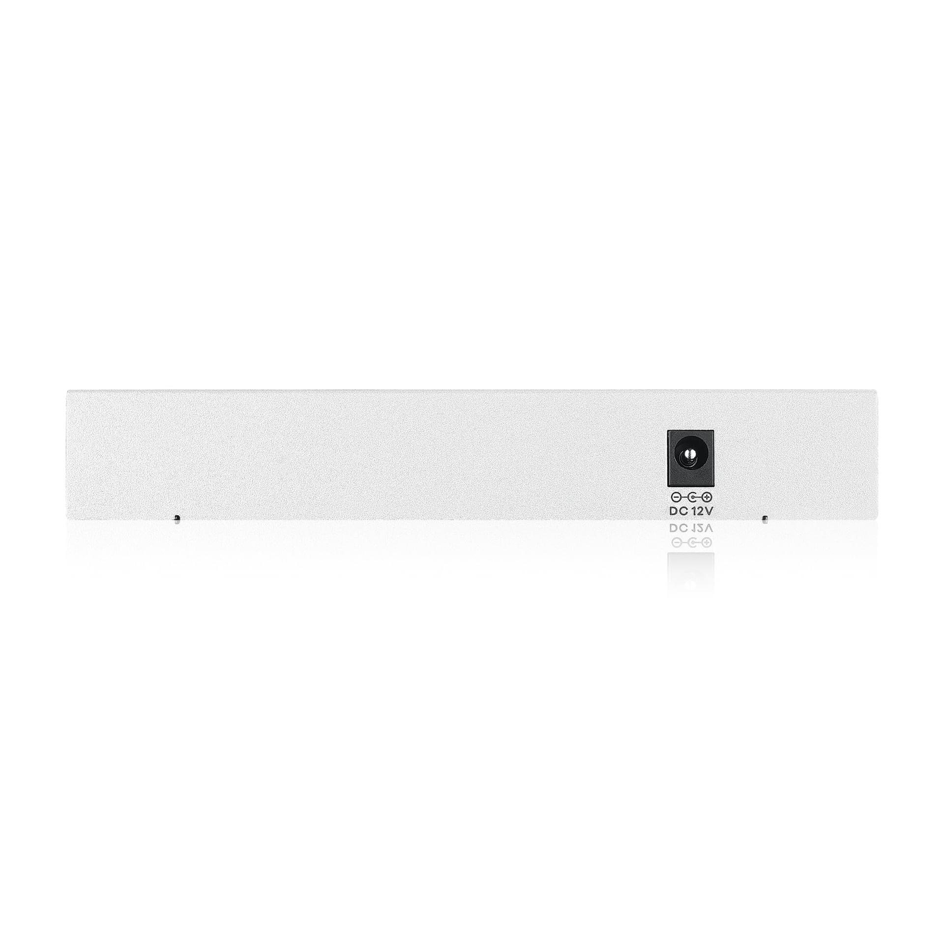 Zyxel 5-pordiline PoE 2.5G Multi-Gig hallatamatu switch | 1 x 10G SFP+ | Laua- või seinakinnitusega [XMG-105HP] – lisavaade