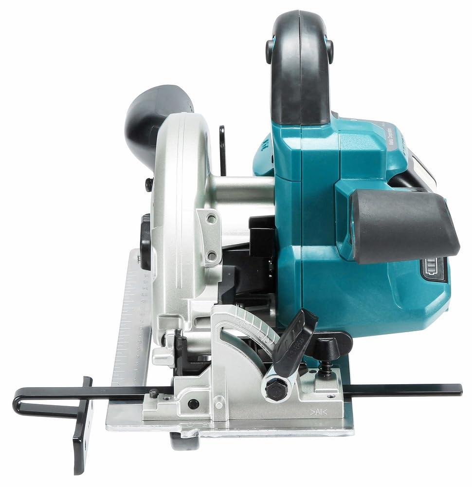 Makita DHS660RTJ akuga käsiketassaag 57 mm 18 V 5,0 Ah, 2 akut + laadija MAKPAC karbis – pakend ja tarvikud