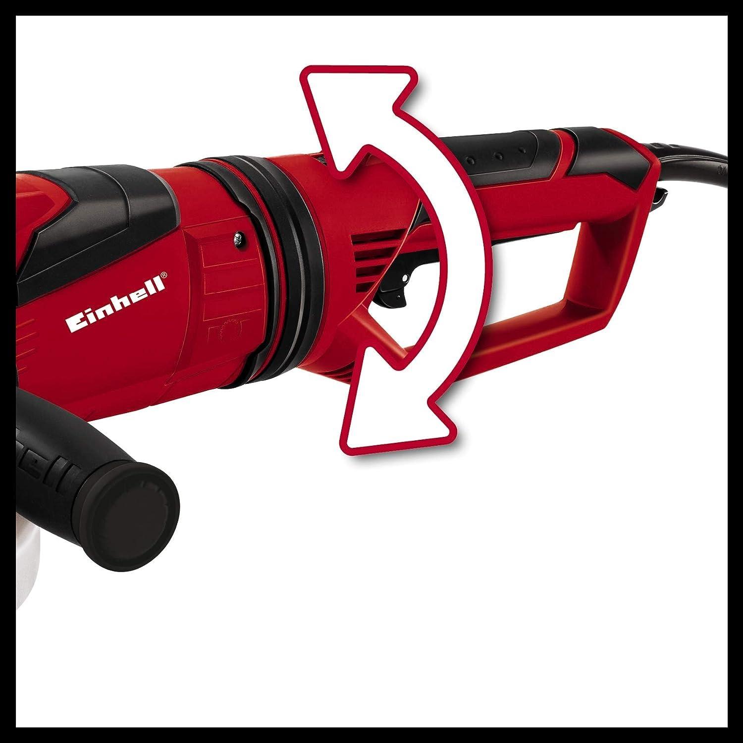 Einhell nurklihvija TE-AG 230 (2350 W, ketta läbimõõt 230 mm, pehme käivitus, pööratav käepide, vibratsioonivastane, ilma lõikekettata) – kasutusnäide