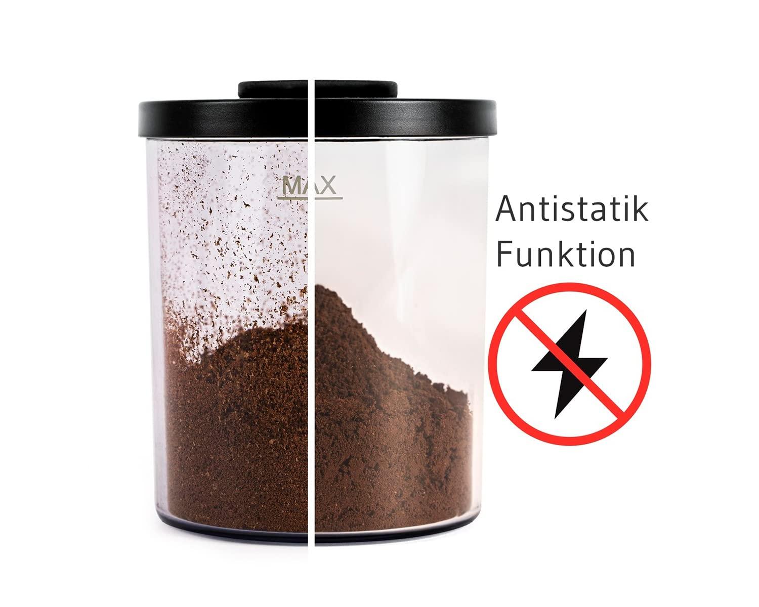ROMMELSBACHER kohviveski EKM 400 – koonusjahvatus, antistaatiline funktsioon, 12 portsjonit, hoidik portafiltrile, 35-astmeline jahvatusseade, 220 g ubade mahuti, 130 W – detailne vaade