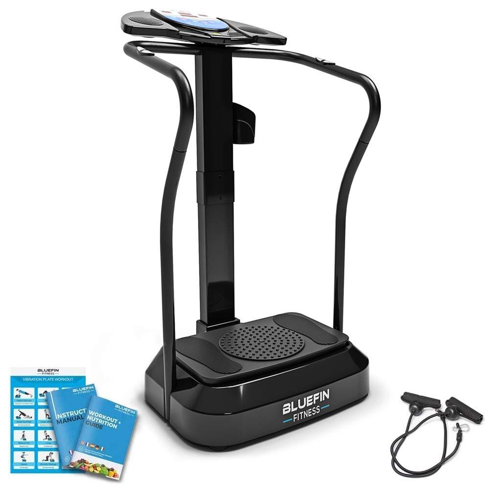Bluefin Fitness Vibratsiooniplaat Pro Mudel | Parandatud Disain Vaiksete Mootorite ja Sisseehitatud Kõlaritega