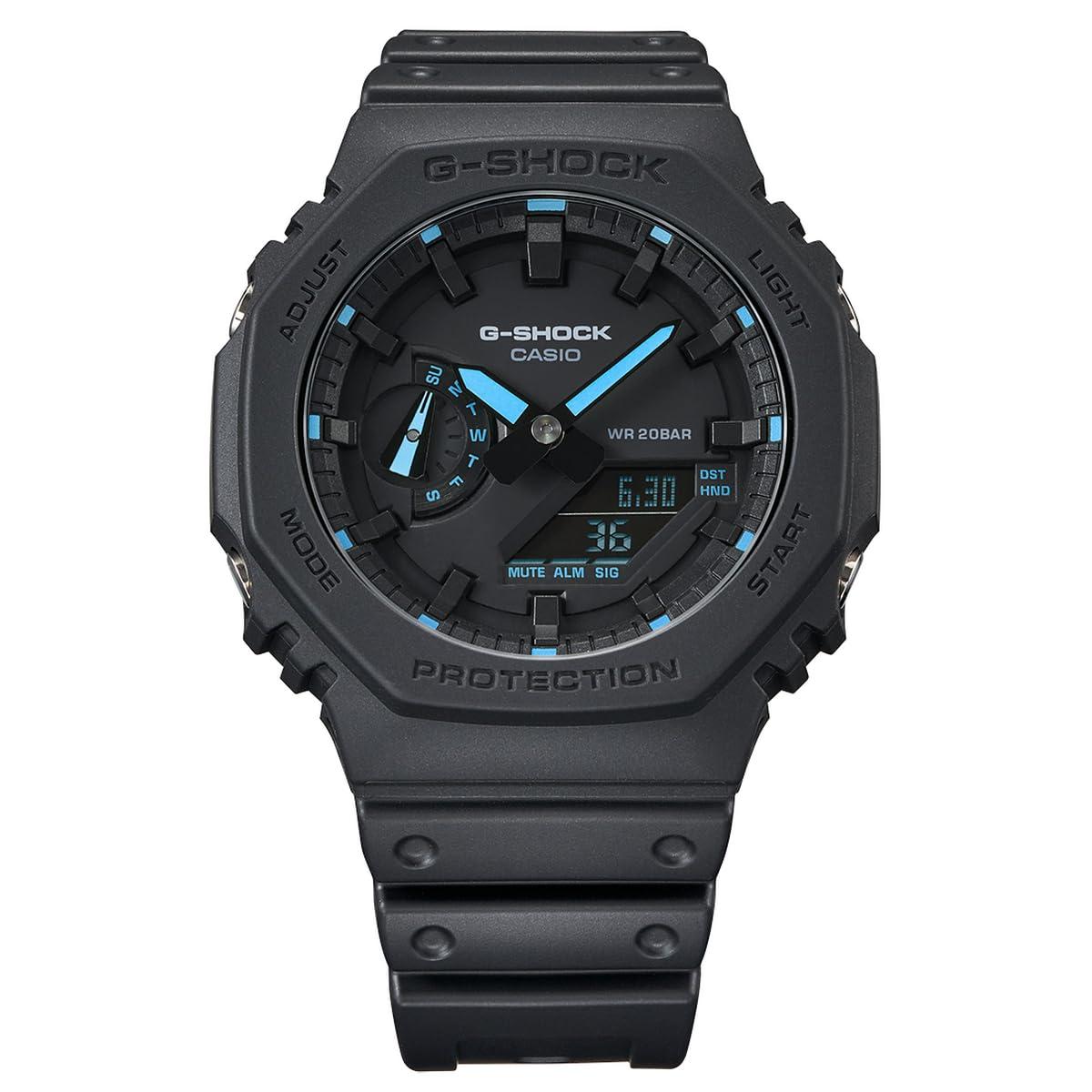 Casio G-Shock meeste käekell kunstvaigust ja süsinikust – CA.GA-2100-1A2ER