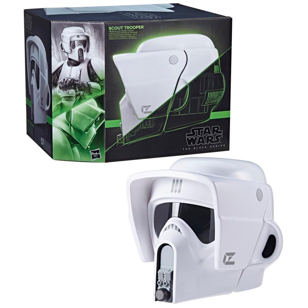 Star Wars The Black Series Scout Trooper elektrooniline kiiver – Jedi tagasitulek, täiskasvanutele