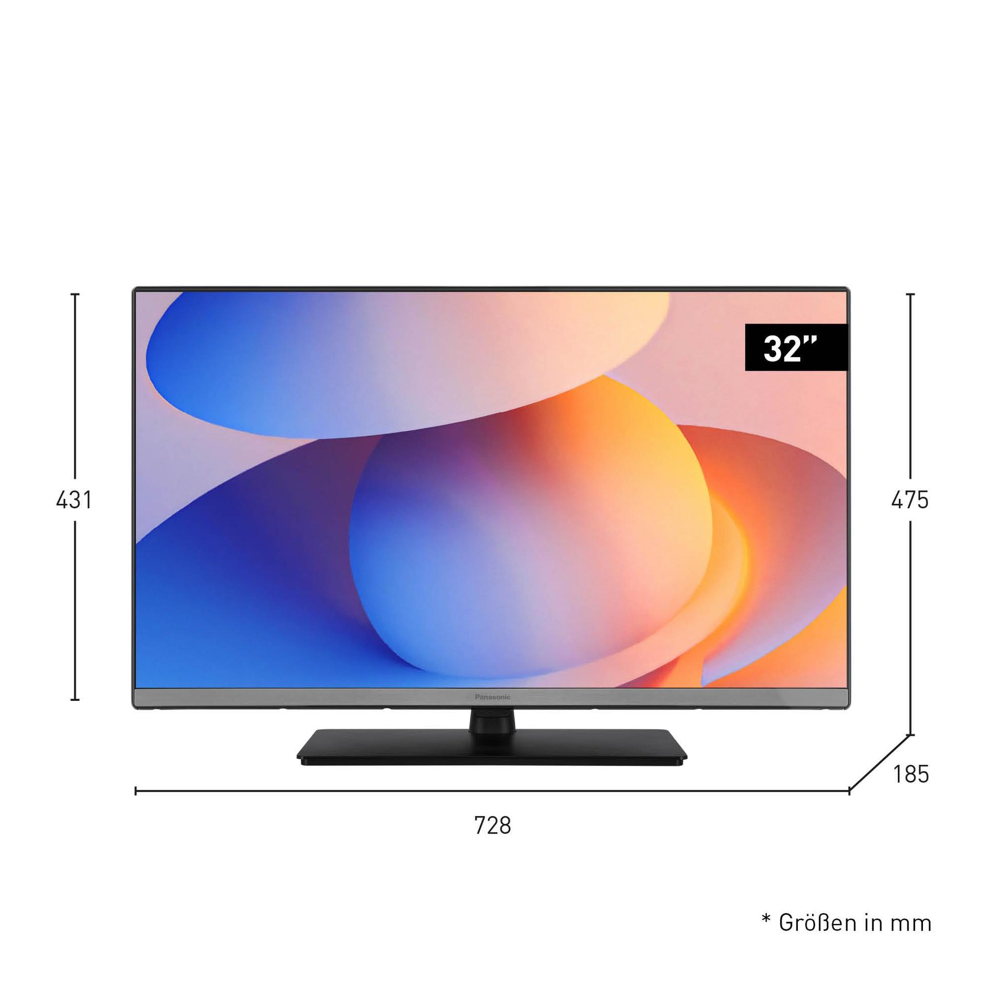 Panasonic TB-32S40AEZ, S40 seeria 32-tolline HD LED nutiteler, 2024, TiVo, Google ja Alexa hääljuhtimine, mängurežiim, meediapleier, HDR, HDMI, WiFi – erakordne visuaalne kogemus – detailne vaade