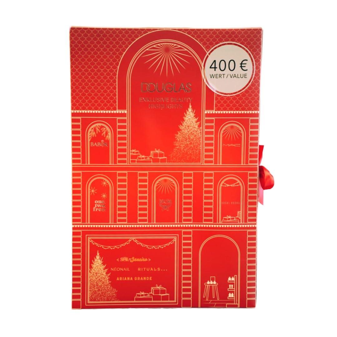Douglas Advendikalender 2024 – Premium Edition – 24 eksklusiivset ilutoote üllatust naistele ja tüdrukutele, väärtusega üle 400€ + Rituals üllatus