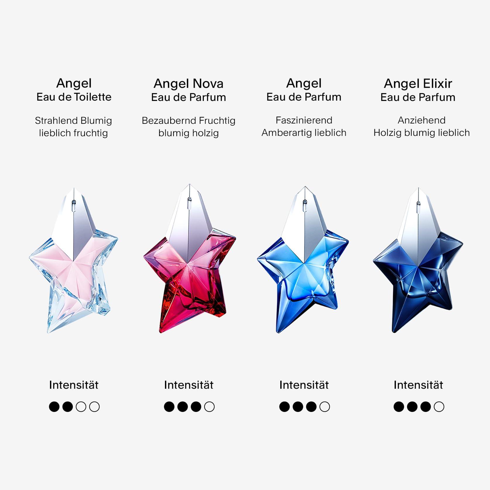 MUGLER Angel Eau de Parfum, naiste parfüüm, merevaigune gurmaanlik lõhn, lummav aroom, täidetav, 100 ml – lisavaade