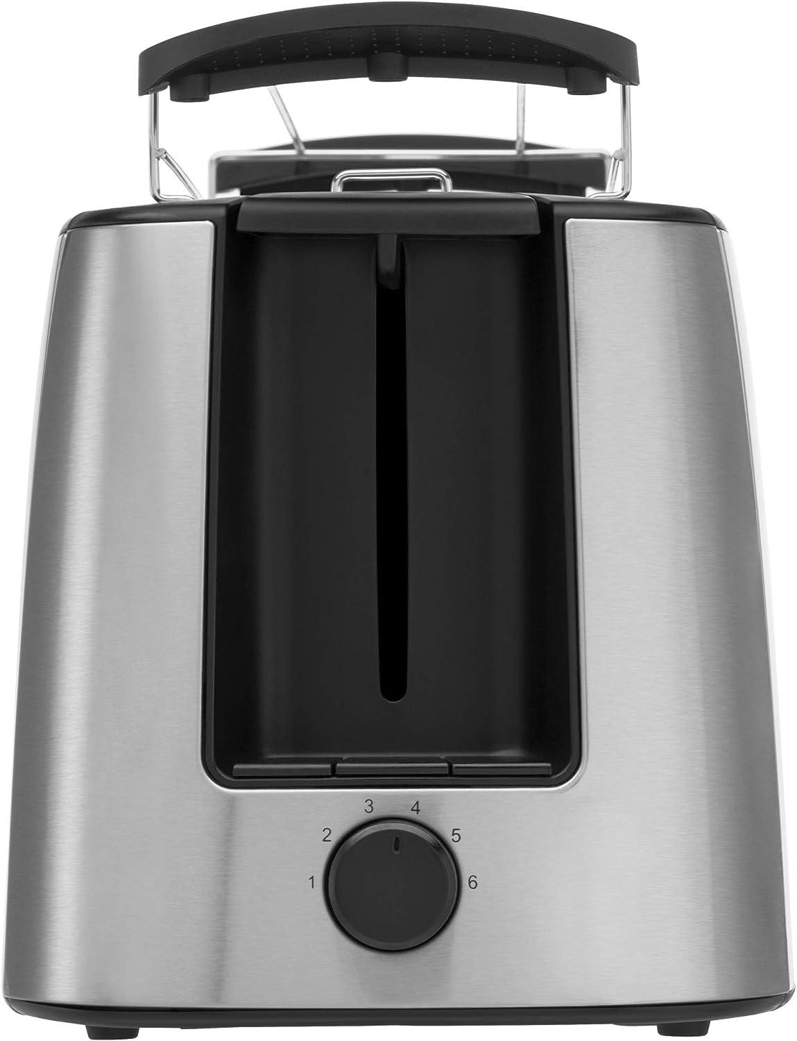 WMF Bueno Pro piklik röster 4 viilu, kuklisoojendaja, XXL röstsai, krõbestamisfunktsioon, 6 pruunistusastet, 1550W, matt roostevaba teras – pilt 6